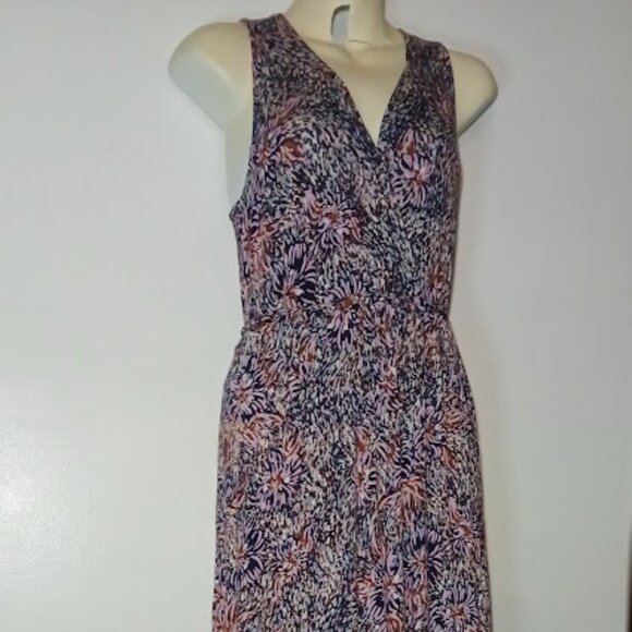 NWT Motherhood Abstact Sleeveless Maxi Dress Size XS - Picture 3 of 8